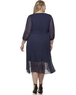 DKNY Plus Size Long Sleeve Balloon Sleeve Dress | Dresses 7 DKNY Plus Size Long Sleeve Balloon Sleeve Dress | Dresses -Outlet Dkny Store 61 1dWovuLL. AC SR736920