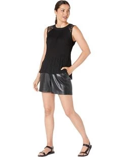 DKNY Short Sleeve Combo Sleeve Top | Shirts & Tops -Outlet Dkny Store 6145H8eDnsL. AC SR736920