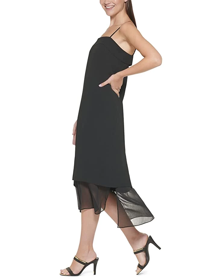 DKNY Mixed Media Mini Cami Dress | Dresses 5 DKNY Mixed Media Mini Cami Dress | Dresses - Image 3