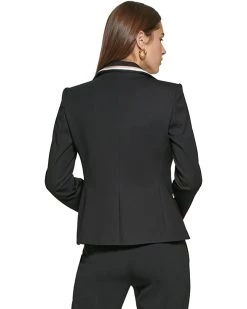 DKNY Framed One-Button Jacket | Coats & Outerwear -Outlet Dkny Store 61Aeco6EloL. AC SR736920