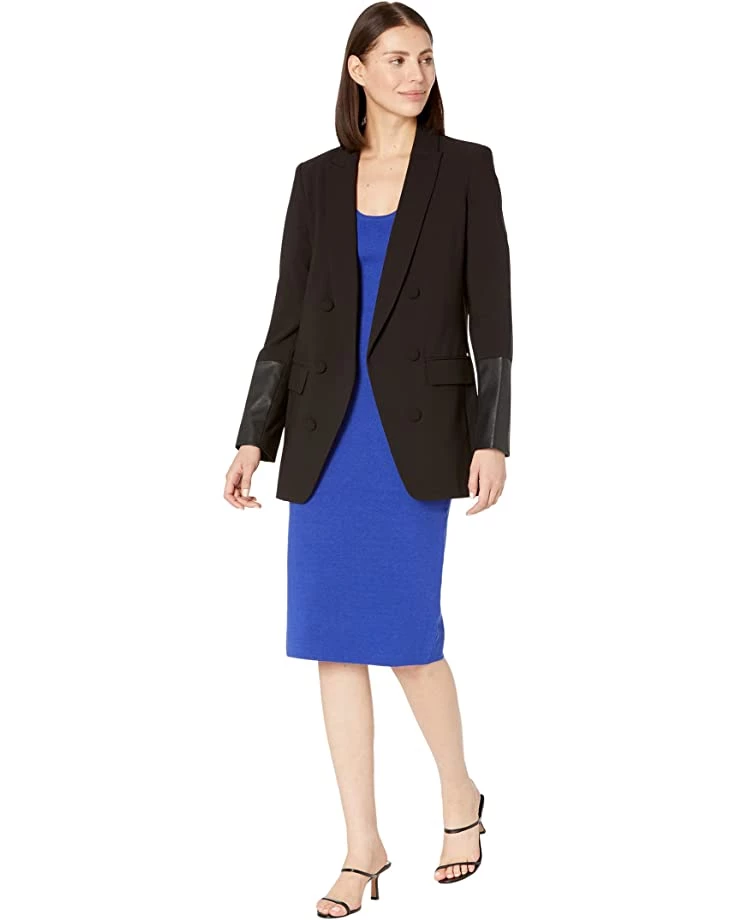 DKNY Faux Double-Breasted Blazer | Coats & Outerwear 6 DKNY Faux Double-Breasted Blazer | Coats & Outerwear - Image 4