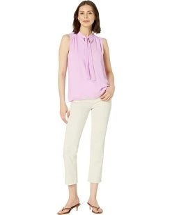 DKNY Sleeveless Keyhole Tie Blouse | Shirts & Tops -Outlet Dkny Store 61ITn R0VL. AC SR736920