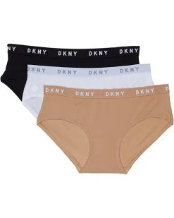 DKNY Intimates 3-Pack Microfiber Logo Bikini | Underwear & Intimates