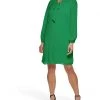 DKNY Long Sleeve Pleated Shift Dress with Neck Tie | Dresses 1 DKNY Long Sleeve Pleated Shift Dress with Neck Tie | Dresses -Outlet Dkny Store 61OpmxPWRqL. AC SR736920