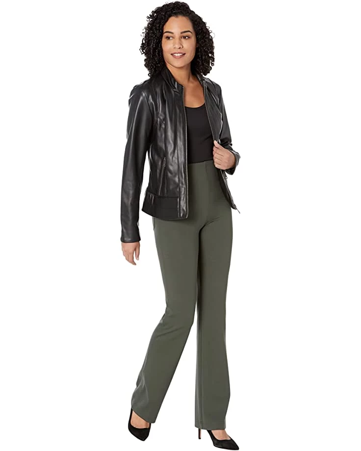 DKNY Zip Front PU Jacket | Coats & Outerwear 6 DKNY Zip Front PU Jacket | Coats & Outerwear - Image 4