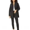DKNY Fleece Long Sleeve Cardi with Leggings Set | Sleepwear -Outlet Dkny Store 61RydOzSUbL. AC SR736920