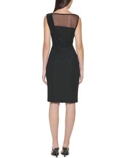 DKNY Sleeveless Ruched Dress | Dresses -Outlet Dkny Store 61WPLpPvFLL. AC SR736920