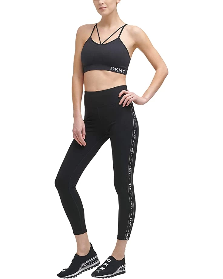 DKNY Women's Tummy Control Workout Yoga Leggings | Pants 4 DKNY Women's Tummy Control Workout Yoga Leggings | Pants - Image 2