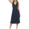 DKNY Sleeveless V-Neck Pleated Midi Dress | Dresses -Outlet Dkny Store 61dyLe1F1LL. AC SR736920