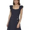 DKNY Double Ruffle Sleeve Dress | Dresses