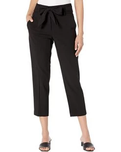 DKNY High-Waisted Tie Front Pants
