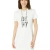 DKNY Short Sleeve Hoodie Tee Dress | Dresses 1 DKNY Short Sleeve Hoodie Tee Dress | Dresses -Outlet Dkny Store 61mPtBfTMLL. AC SR736920