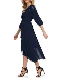 DKNY Balloon Sleeve V-Neck Dress | Dresses -Outlet Dkny Store 61q22vce4VL. AC SR736920