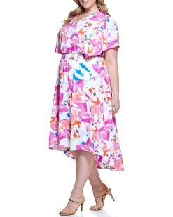 DKNY Plus Size Flutter Sleeve Smock Dress | Dresses 8 DKNY Plus Size Flutter Sleeve Smock Dress | Dresses -Outlet Dkny Store 719ihcciFDL. AC SR736920