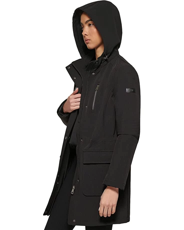 DKNY Velboa Lined Softshell | Coats & Outerwear 5 DKNY Velboa Lined Softshell | Coats & Outerwear - Image 3