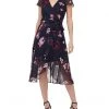 DKNY Flutter Sleeve V-Neck Dress | Dresses -Outlet Dkny Store 71CVFrtd1L. AC SR736920
