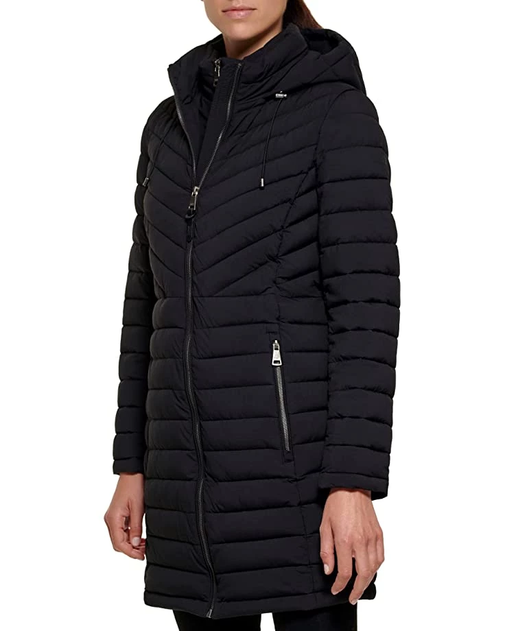 DKNY Packable Bib Front Jacket | Coats & Outerwear 5 DKNY Packable Bib Front Jacket | Coats & Outerwear - Image 3