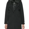 DKNY Wool Coat with PU Bib | Coats & Outerwear 1 DKNY Wool Coat with PU Bib | Coats & Outerwear -Outlet Dkny Store 71Ft9AfW5sL. AC SR736920