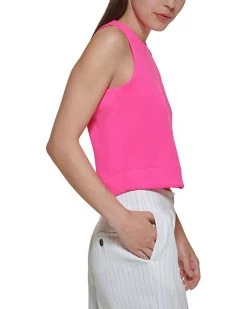 DKNY Sleeveless High Neck Crop Top | Shirts & Tops 7 DKNY Sleeveless High Neck Crop Top | Shirts & Tops -Outlet Dkny Store 71HjPVkkChL. AC SR736920