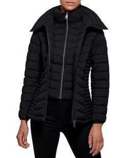 DKNY Packable Bib Front Jacket | Coats & Outerwear