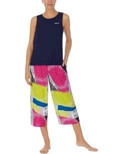 DKNY Tank Culottes PJ Set | Sleepwear -Outlet Dkny Store 71OP4FZzCjL. AC SR736920