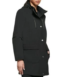 DKNY Velboa Lined Softshell | Coats & Outerwear