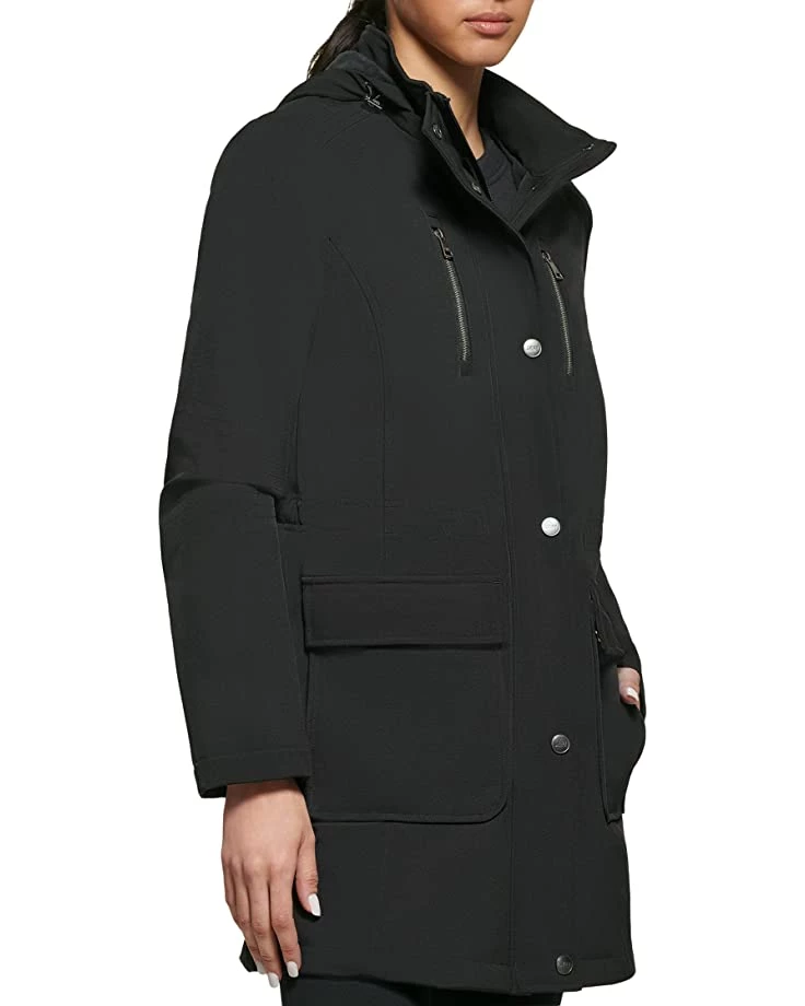 DKNY Velboa Lined Softshell | Coats & Outerwear 3 DKNY Velboa Lined Softshell | Coats & Outerwear