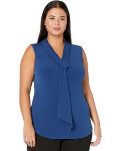 DKNY Sleeveless Sailor Tie Top | Shirts & Tops