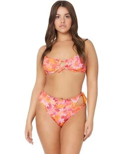 L*Space Into the Tropics Eco Rose Top | Swimwear