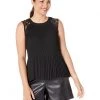 DKNY Short Sleeve Combo Sleeve Top | Shirts & Tops