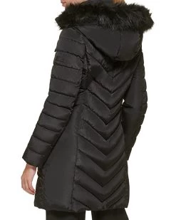 DKNY Faux Fur Trim Hooded Puffer | Coats & Outerwear 9 DKNY Faux Fur Trim Hooded Puffer | Coats & Outerwear -Outlet Dkny Store 71jHOQqKYsL. AC SR736920