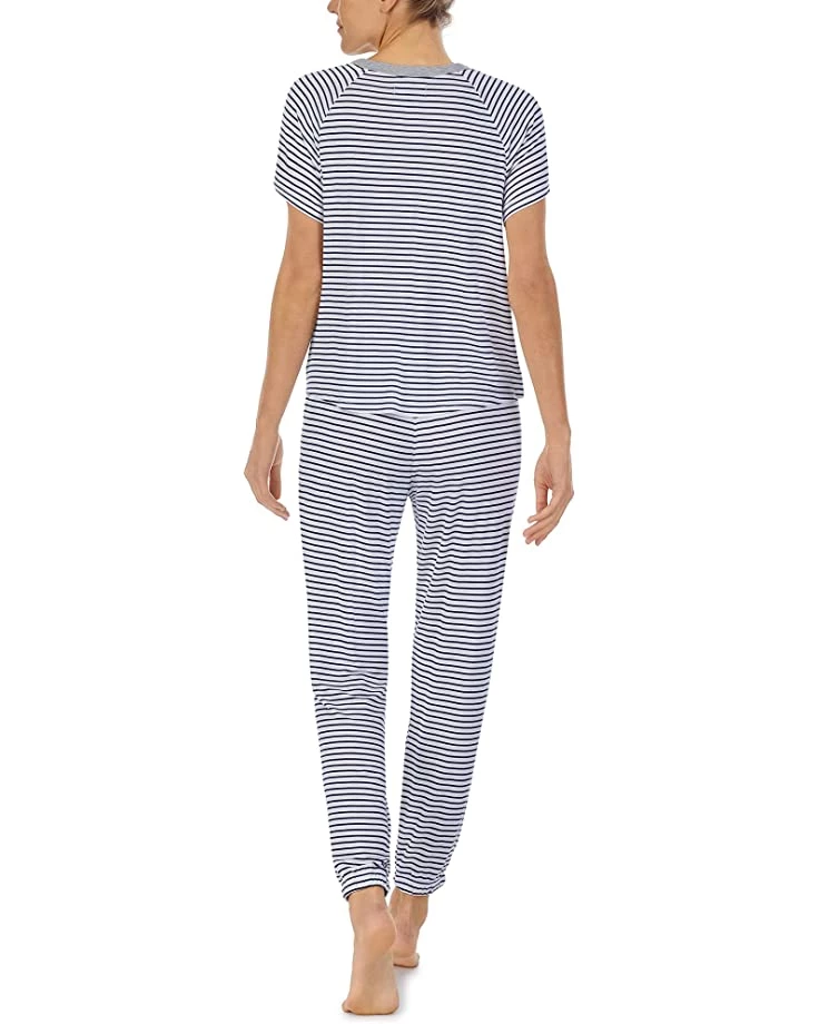 DKNY Short Sleeve Top Joggers PJ Set | Sleepwear 4 DKNY Short Sleeve Top Joggers PJ Set | Sleepwear - Image 2