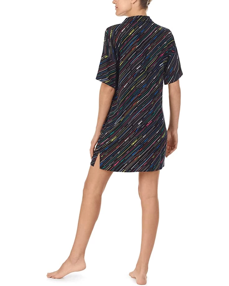DKNY Short Sleeve Sleepshirt | Sleepwear 4 DKNY Short Sleeve Sleepshirt | Sleepwear - Image 2