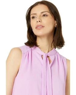 DKNY Sleeveless Keyhole Tie Blouse | Shirts & Tops -Outlet Dkny Store 71vGveZ1kL. AC SR736920