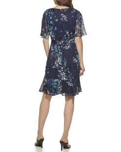 DKNY V-Neck Cape Sleeve Dress | Dresses -Outlet Dkny Store 71yEtbddOFL. AC SR736920