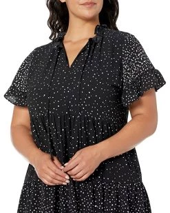 DKNY Plus Size Ruffle Neck and Sleeve Dress | Dresses 8 DKNY Plus Size Ruffle Neck and Sleeve Dress | Dresses -Outlet Dkny Store 811D4u3J8iL. AC SR736920