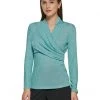 DKNY Long Sleeve Side Ruched Top | Shirts & Tops 2 DKNY Long Sleeve Side Ruched Top | Shirts & Tops -Outlet Dkny Store 81GYUXJ8hbL. AC SR736920