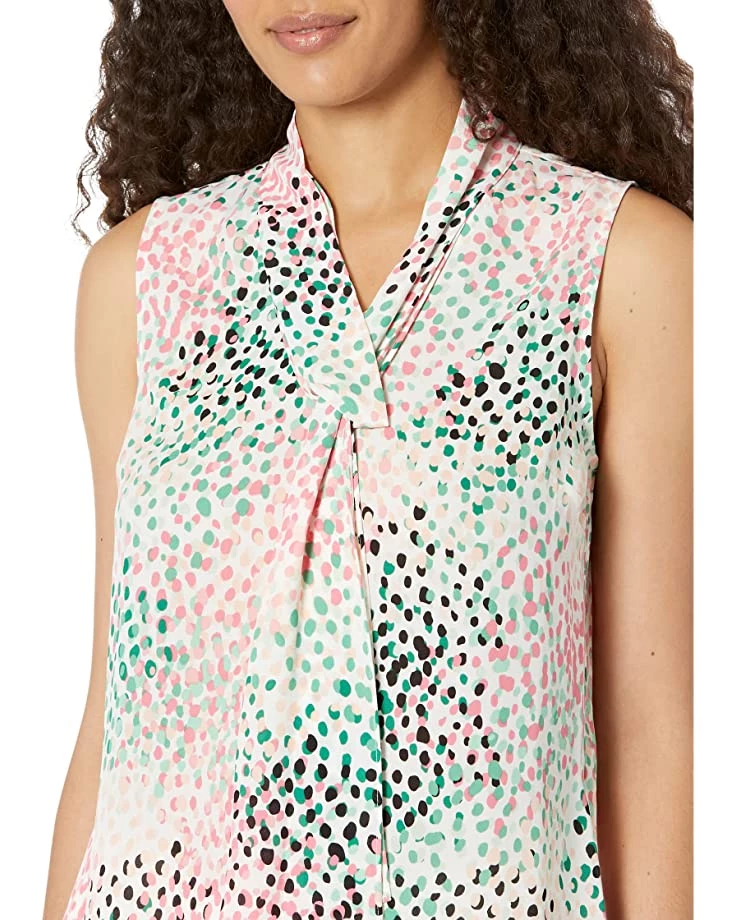 DKNY Sleeveless Blouse with Neck Tie | Shirts & Tops 5 DKNY Sleeveless Blouse with Neck Tie | Shirts & Tops - Image 3