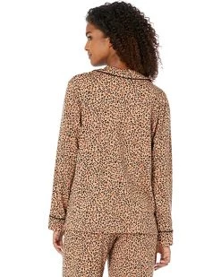 DKNY Long Sleeve Notch PJ Set | Sleepwear -Outlet Dkny Store 81oeIhJOHdL. AC SR736920